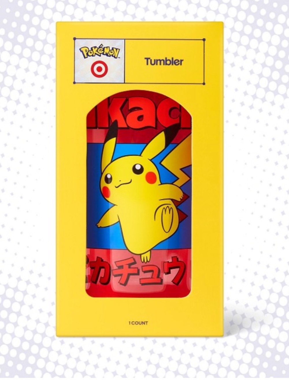 🔥🔥CONFIRMED !! Sold out Pikachu Tumbler Pokémon x Target!!  Order confirmed!!🔥🔥